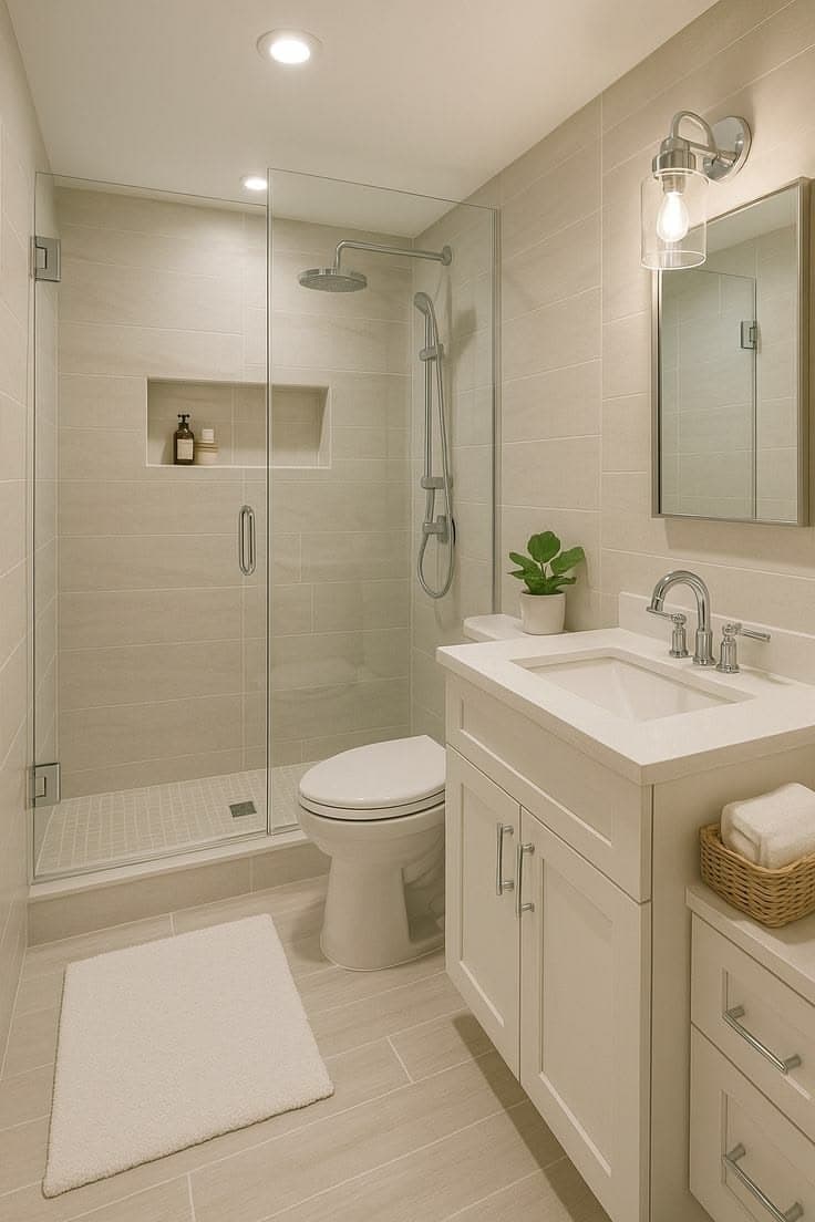 Bathroom renovation by Jampro Construction